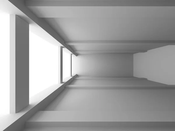 Abstract Modern White Architecture — Stock Photo, Image