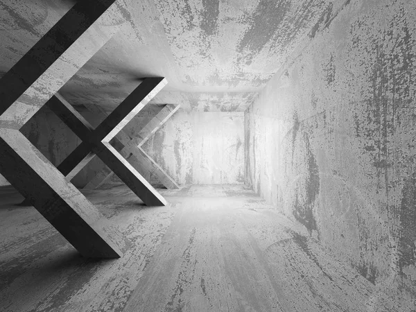 boş beton odası iç. 