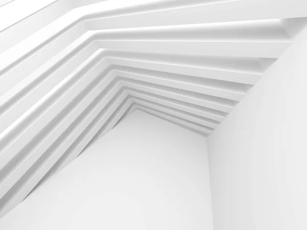 Biały beton architektoniczne konstrukcji kątowe — Zdjęcie stockowe