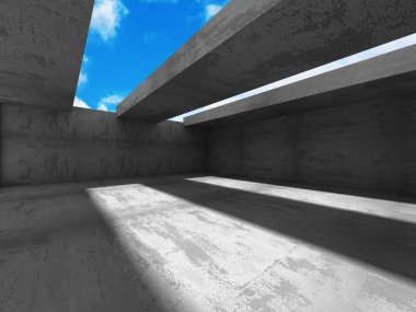 Beton mimari arka plan