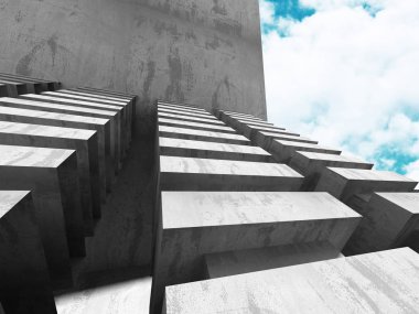 Beton mimari arka plan