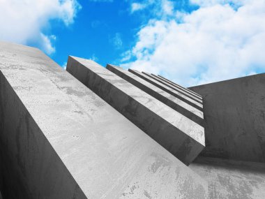 Beton mimari arka plan
