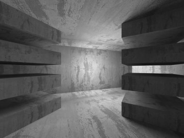 Beton mimari arka plan