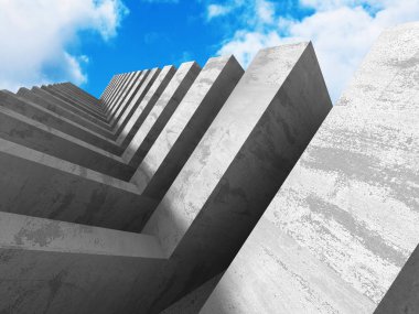 Beton mimari arka plan
