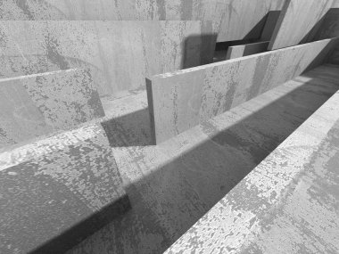 Beton mimari arka plan