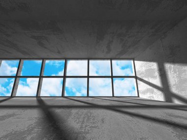 Beton mimari arka plan