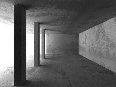 Beton mimari arka plan