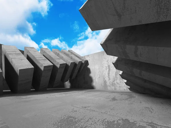 Beton mimari arka plan