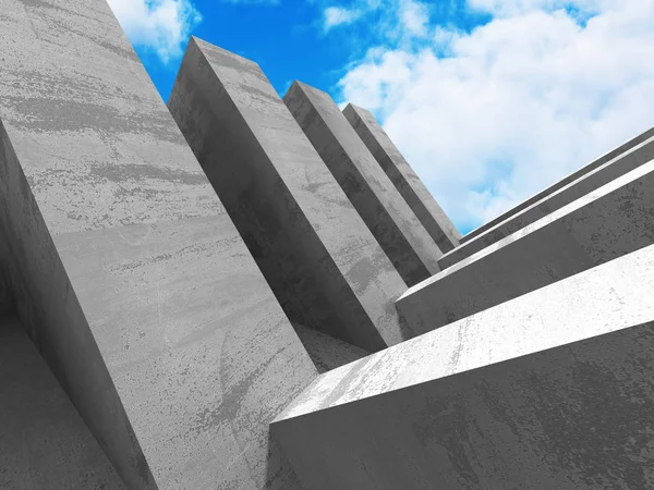 Beton mimari arka plan