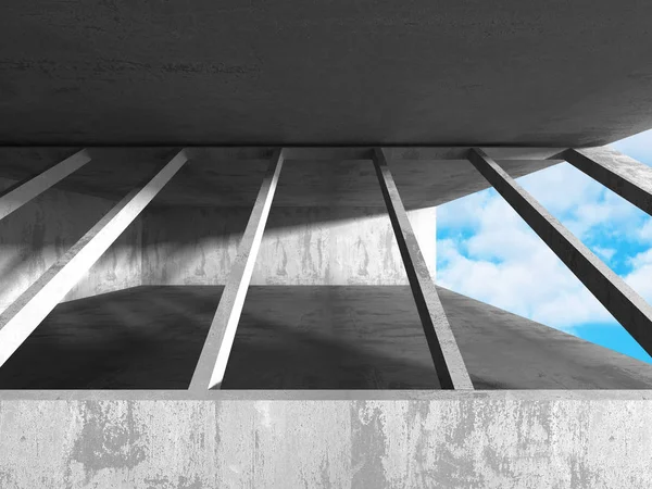 Beton mimari arka plan