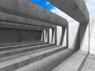 Beton mimari arka plan