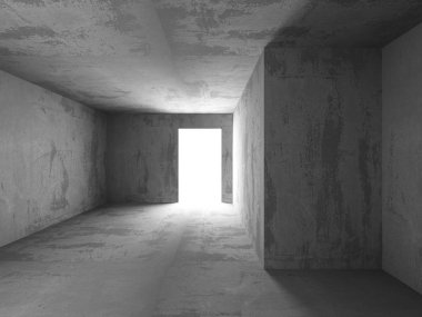 Boş beton duvar iç 