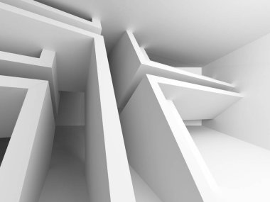 Beyaz mimari tasarım