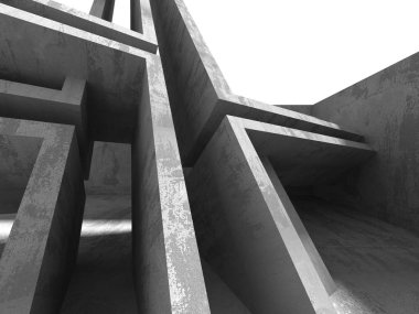 Beton geometrik mimarisi