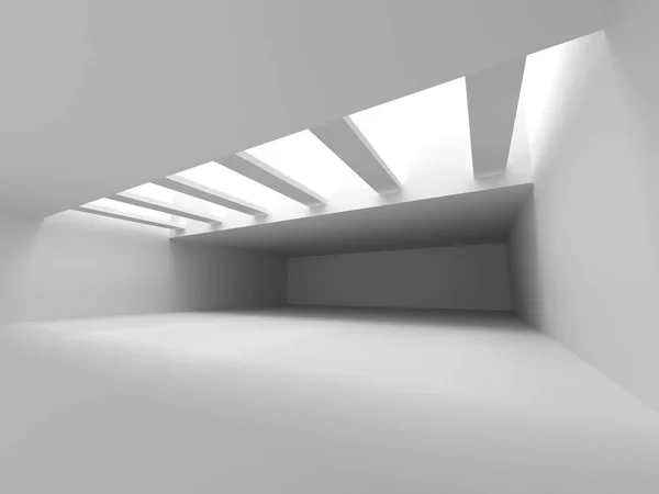 Abstract empty white room interior — Stock Photo, Image
