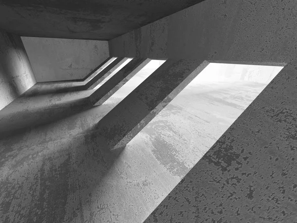 Abstract het betonnen platform — Stockfoto