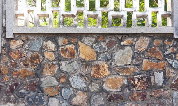 Деталь старой каменной стены — стоковое фото
