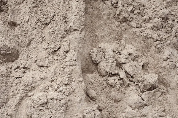 Hill of gray sand — Stock Photo, Image