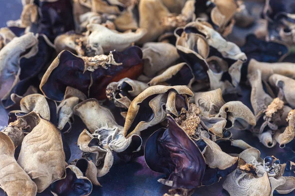 Asian dried mushrooms — Stock Image Asian dried mushrooms Royalty Free Stock Images
