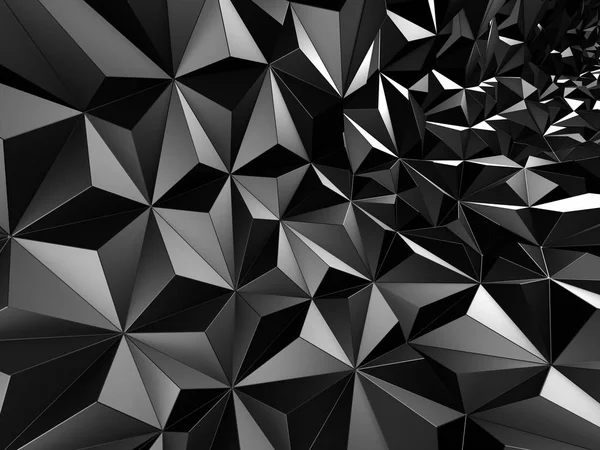 Black geometric relief — Stock Photo, Image