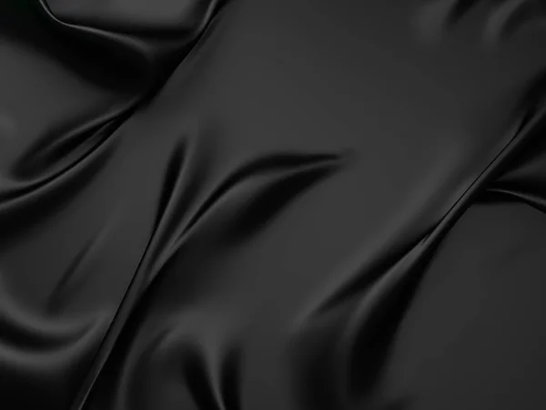 Black luxury cloth — Stock Image Black luxury cloth Stock Image