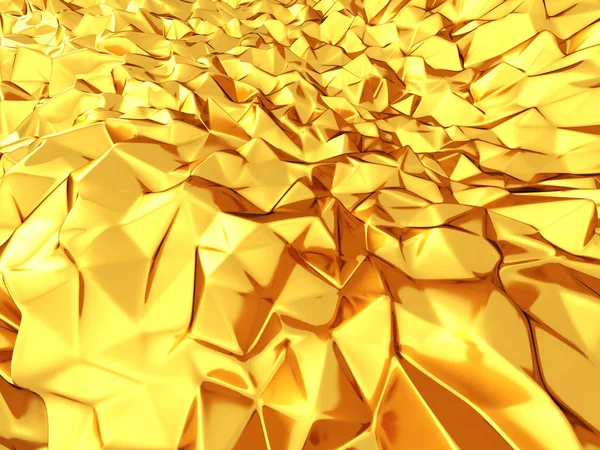 Golden geometry design — Stock Photo, Image