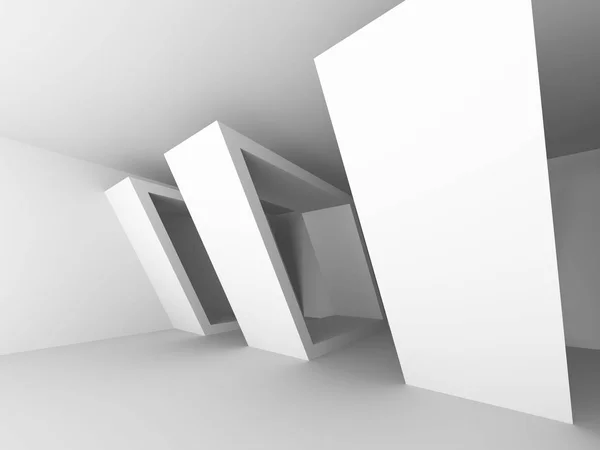 Beyaz Modern mimari — Stok fotoğraf
