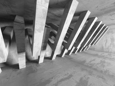 Geometrik beton mimari 