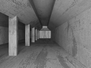 Karanlık oda beton mimarisi