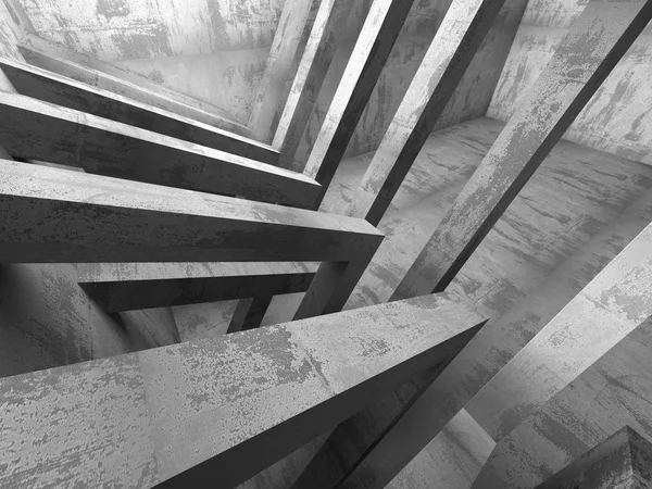 Анотація геометричної бетонної архітектури — стокове фото