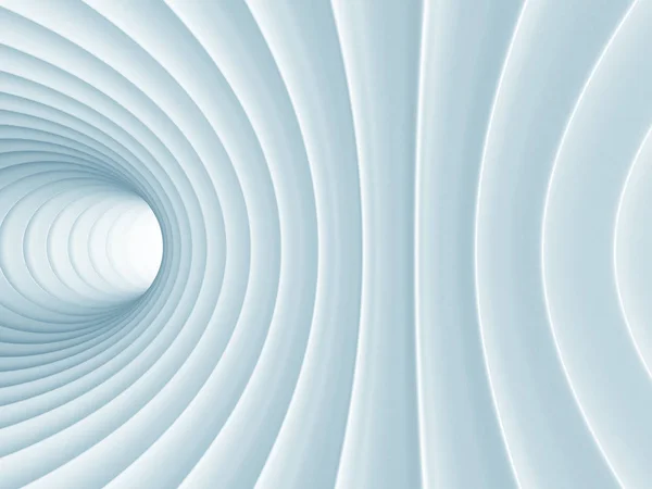 Light blue Abstract Tunnel — Stock Photo, Image