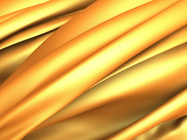 Tela de seda dorada —  Fotos de Stock