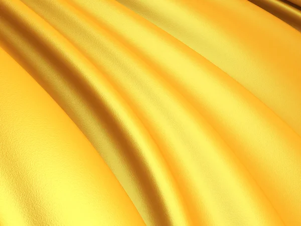 Pano de seda dourada — Fotografia de Stock