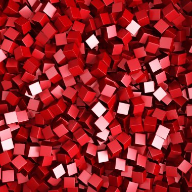 Kırmızı kaotik küpleri
