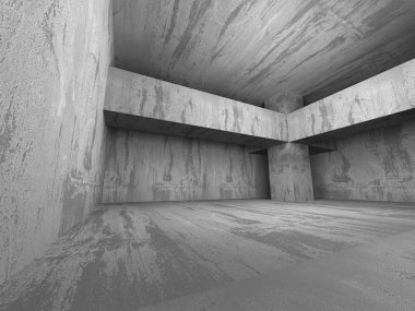 Karanlık oncrete Mimarlık