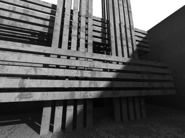 Geometrik beton mimari