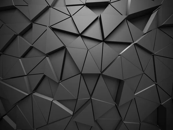 Polygonal kaotisk mønster – stockfoto
