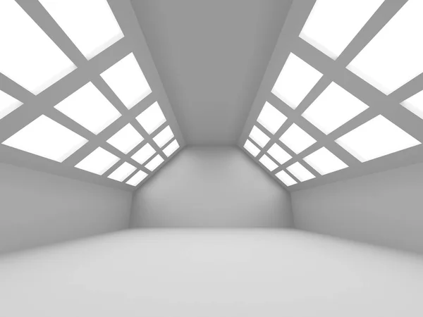 Biały pokój wnętrze — Zdjęcie stockowe