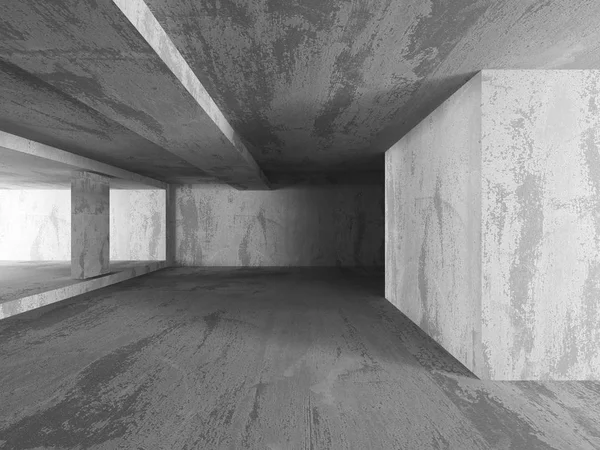 Arquitetura de concreto escuro — Fotografia de Stock
