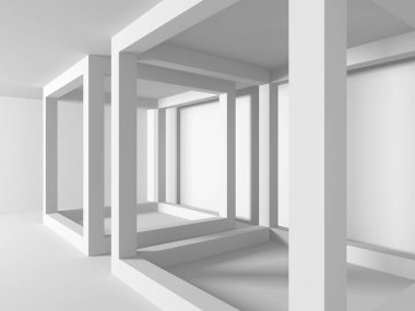 Modern mimari iç arka plan