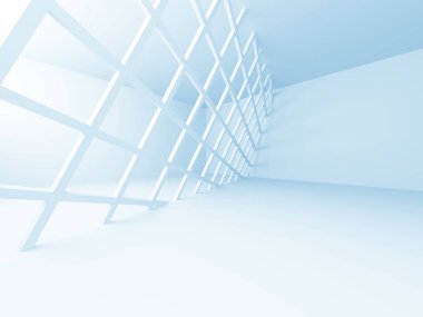 Beyaz mimari geometrik arka plan