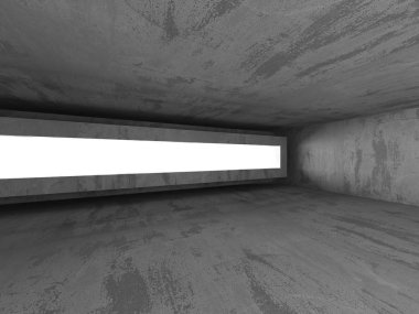 Beton mimari koyu arka plan