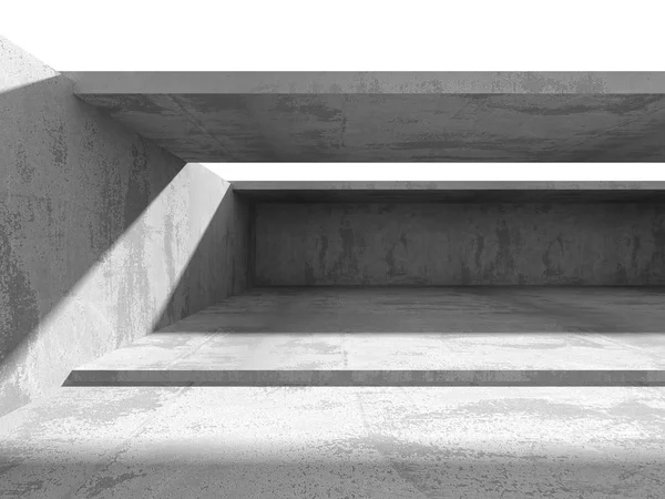 Анотація геометричної бетонної архітектури — стокове фото