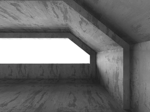 Camera di cemento architettura degli interni — Foto Stock