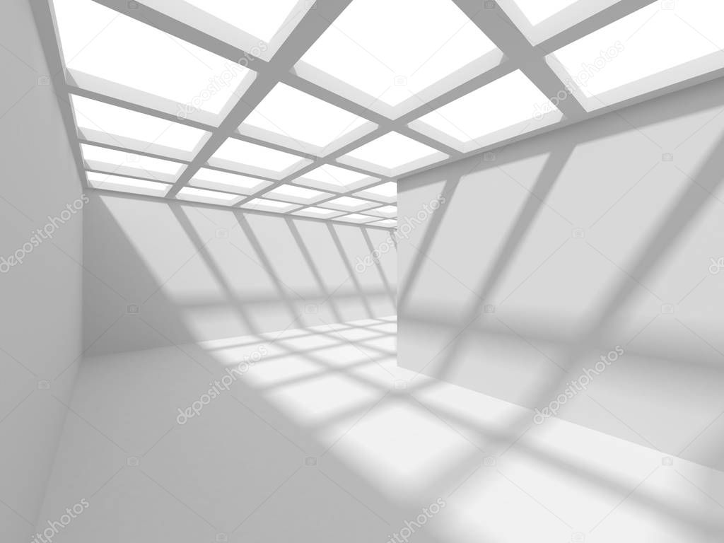 Abstract Modern Architecture Interior Background