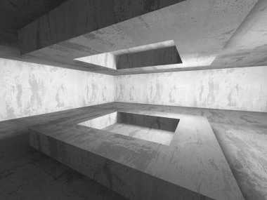 geometrik beton mimari arka plan