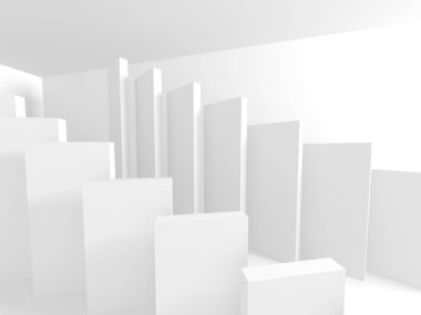 soyut modern mimari iç mimari