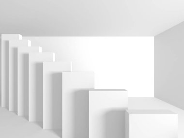 Beyaz Mimarlık inşaat Modern iç