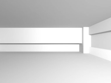 Modern beyaz mimari arka plan