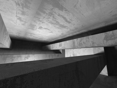 geometrik beton mimari arka plan